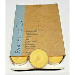 Partylite Tealights 12 Candles NOS " Citrus Peel & Sage " P1F/V04419‎